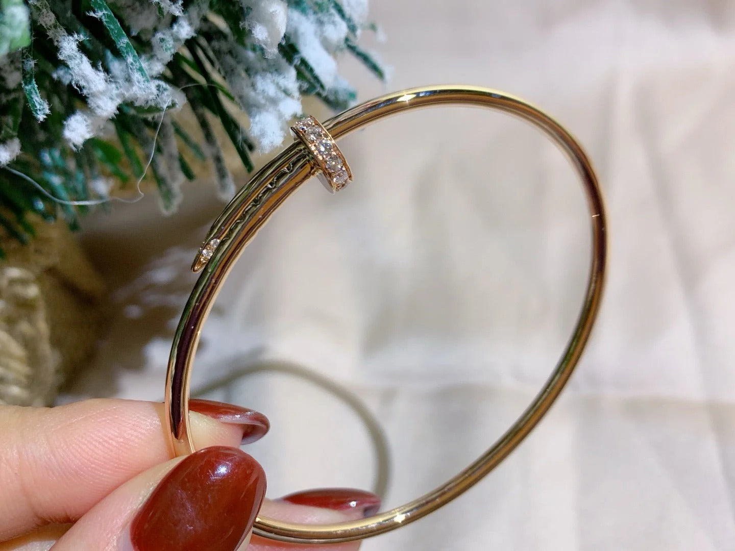 USTE BRACELET 2.5MM DIAMONDS