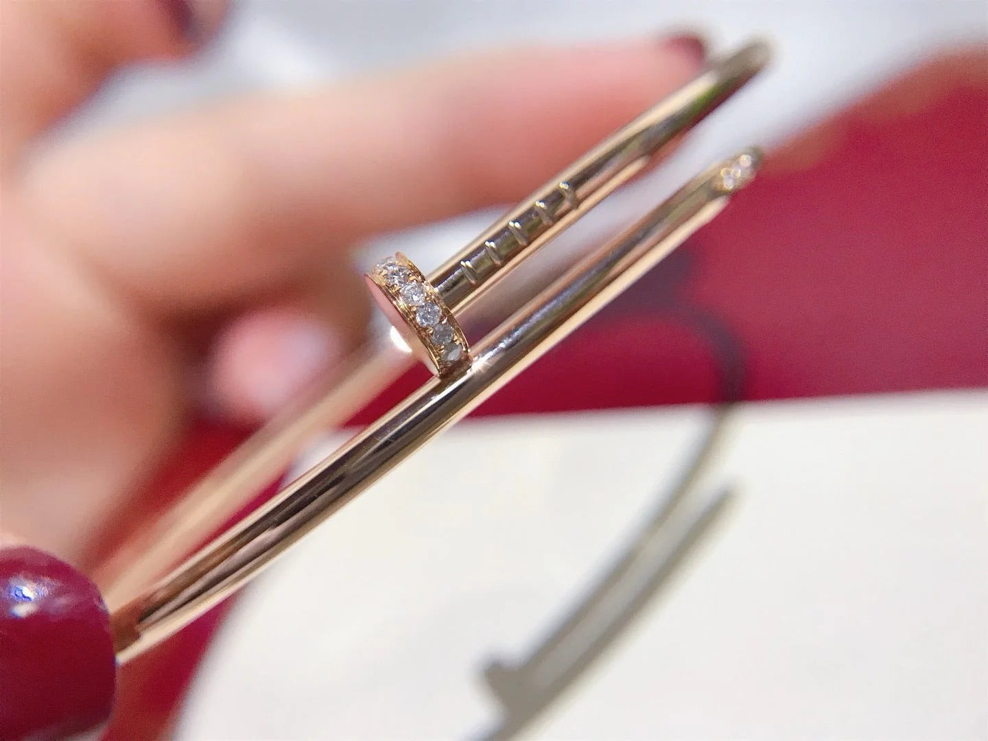 USTE BRACELET 2.5MM DIAMONDS