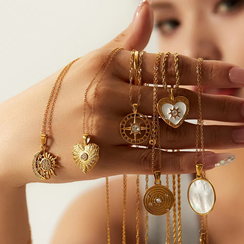 18K Gold PVD Stainless Steel Necklace Sample